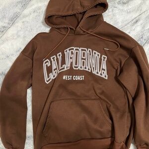 Mocha Graphic Hoodie